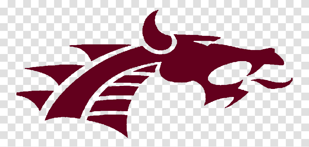 Dragon Football Logos Collierville High School Graduation 2020, Mammal, Animal, Maroon, Art Transparent Png