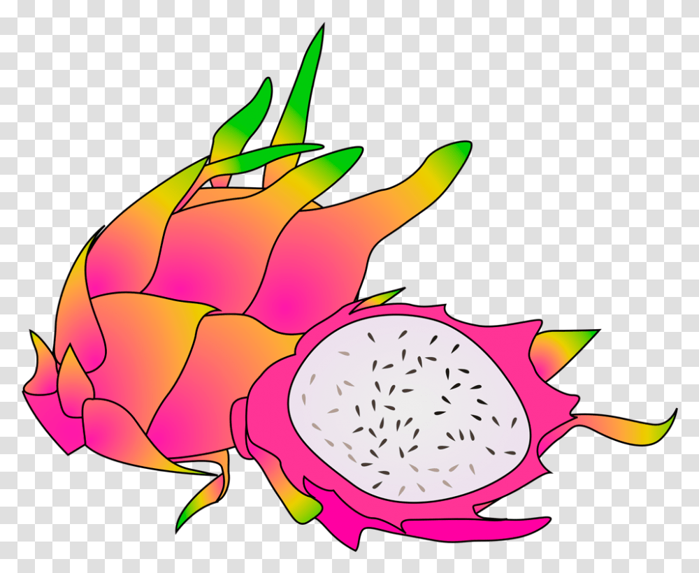 Dragon Fruit Dragon Fruit Clip Art, Plant, Petal, Flower, Animal Transparent Png