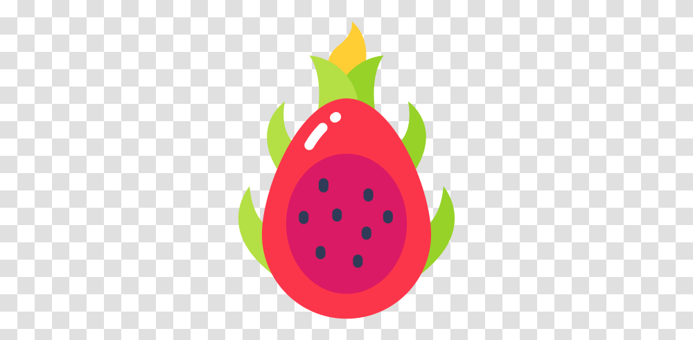 Dragon Fruit Free Food And Restaurant Icons Illustration, Plant, Watermelon, Strawberry Transparent Png