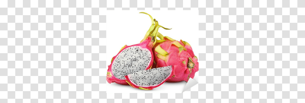 Dragon Fruit Or Pitaya With Cut Fruit Du Dragon Prix, Plant, Food, Produce, Pomegranate Transparent Png