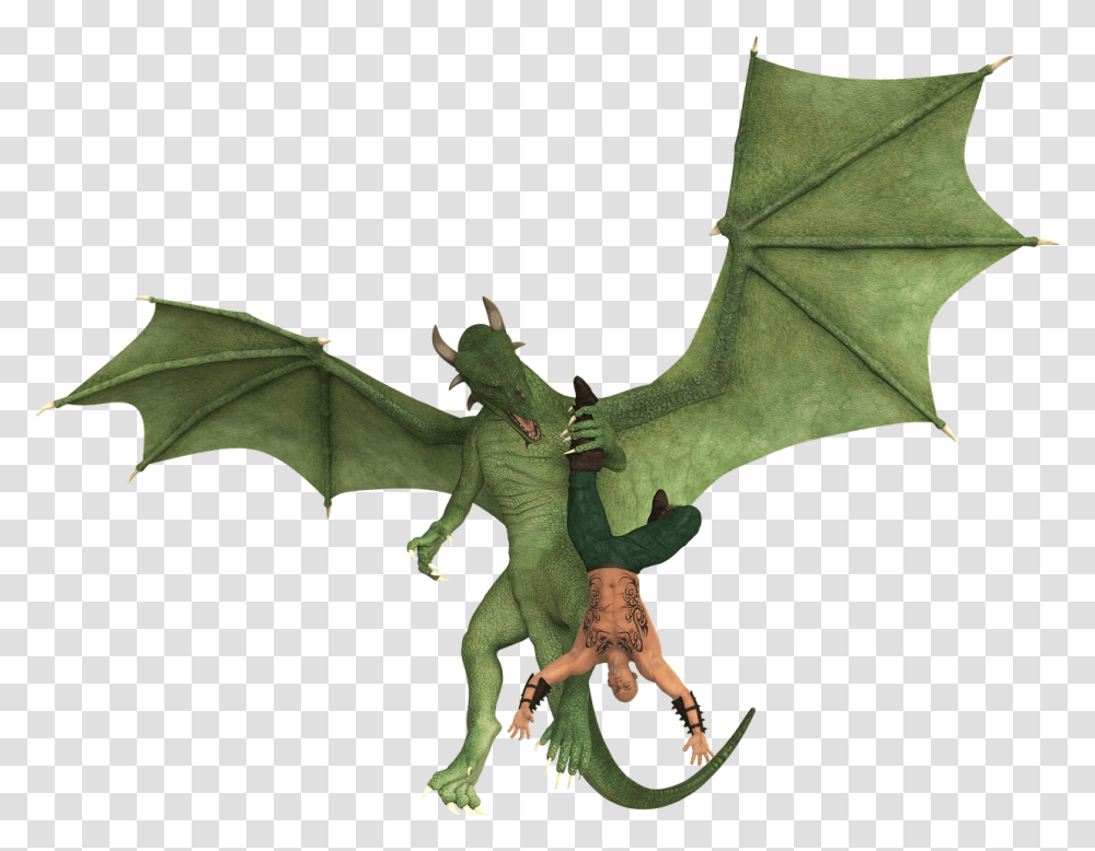 Dragon Green Flying Dragon Transparent Png