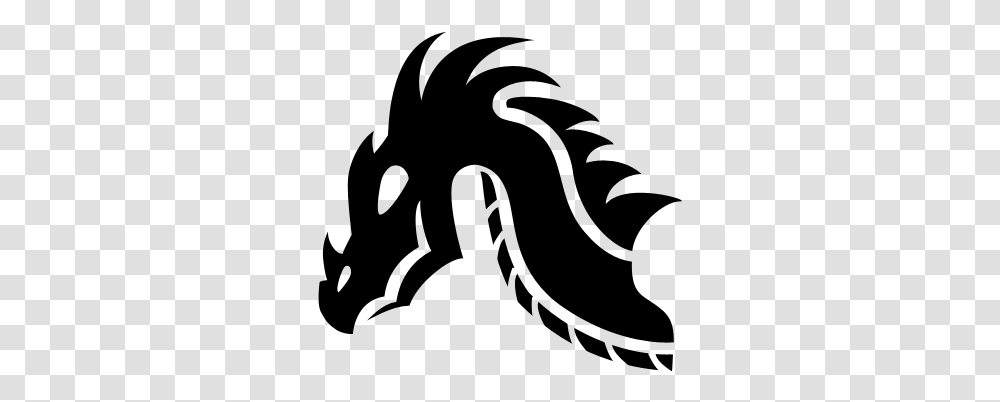 Dragon Head Clip Art, Gray, World Of Warcraft Transparent Png