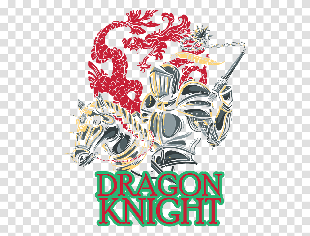 Dragon Knight Riding Horse T Language, Poster, Advertisement, Flyer, Paper Transparent Png