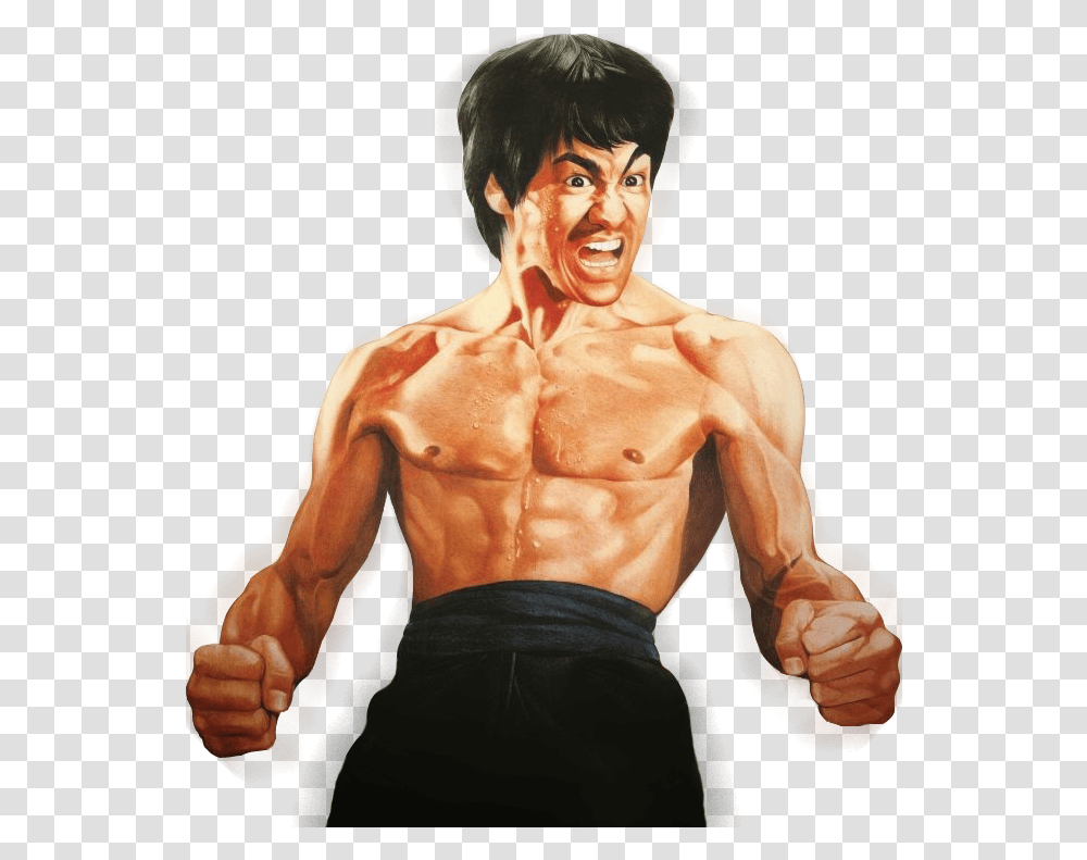 Dragon Lee By Gdsfgs Bruce Body Big Boss, Person, Human, Arm, Hand Transparent Png