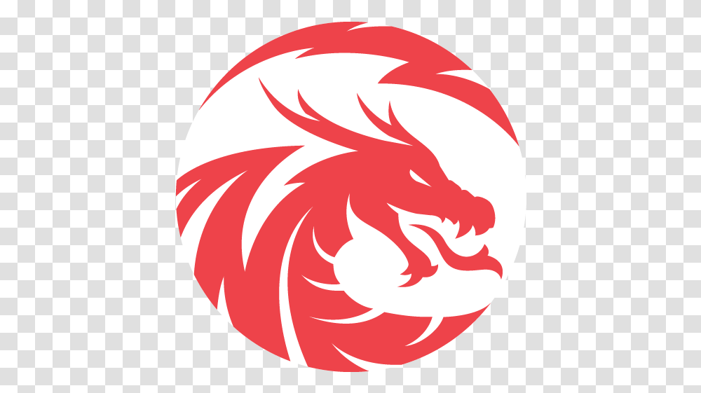 Dragon Logo 512x512 Dragon Logo, Symbol, Trademark, Text Transparent Png