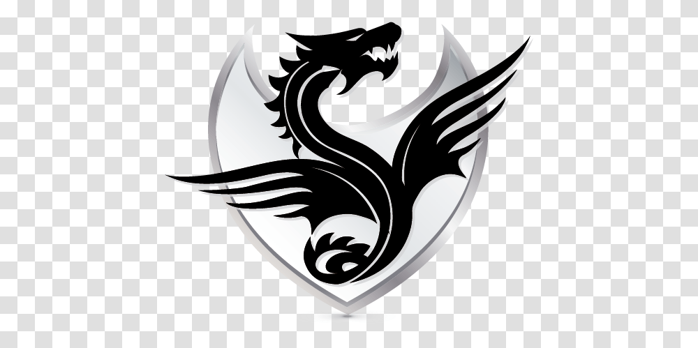 Dragon Logo Maker, Stencil, Emblem, Symbol Transparent Png