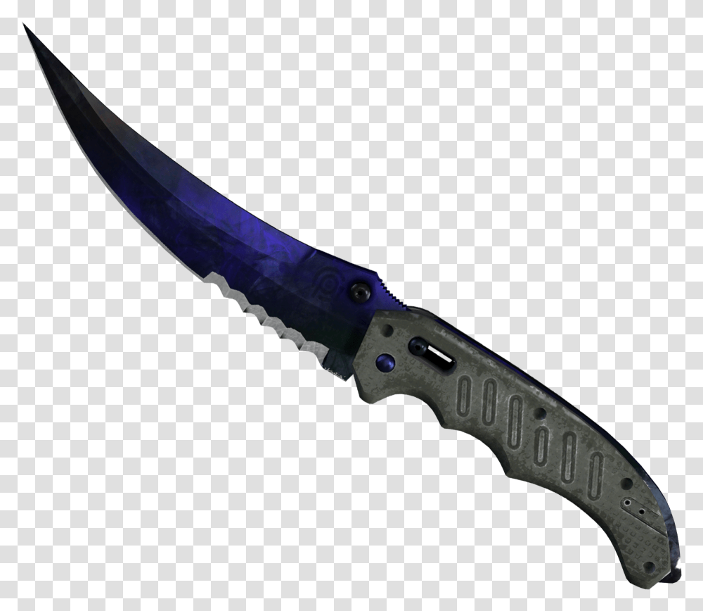 Dragon Lore Gut Knife Csgo, Blade, Weapon, Weaponry, Dagger Transparent Png