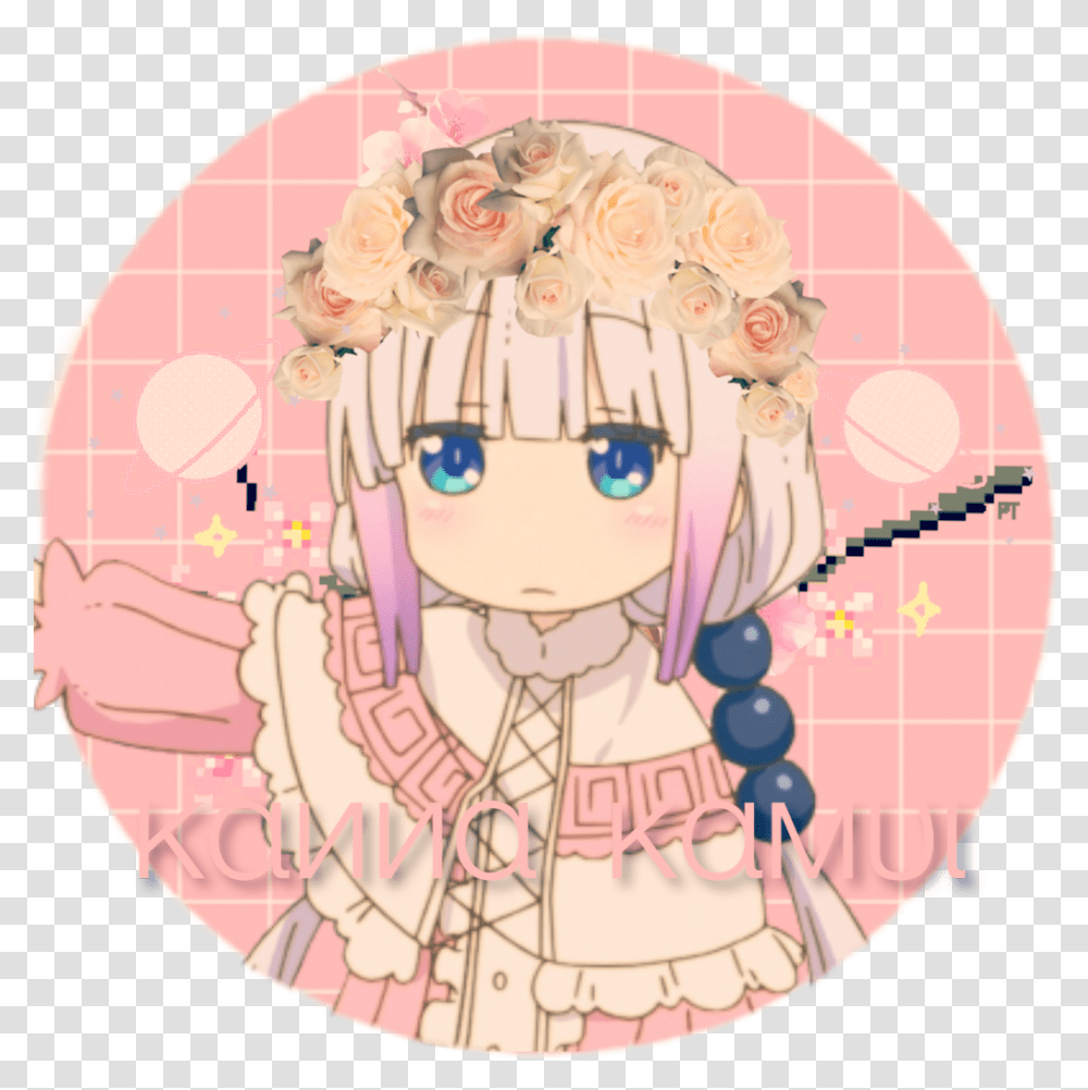 Dragon Maid Kanna Image Kanna Kamui, Birthday Cake, Dessert, Food, Face Transparent Png