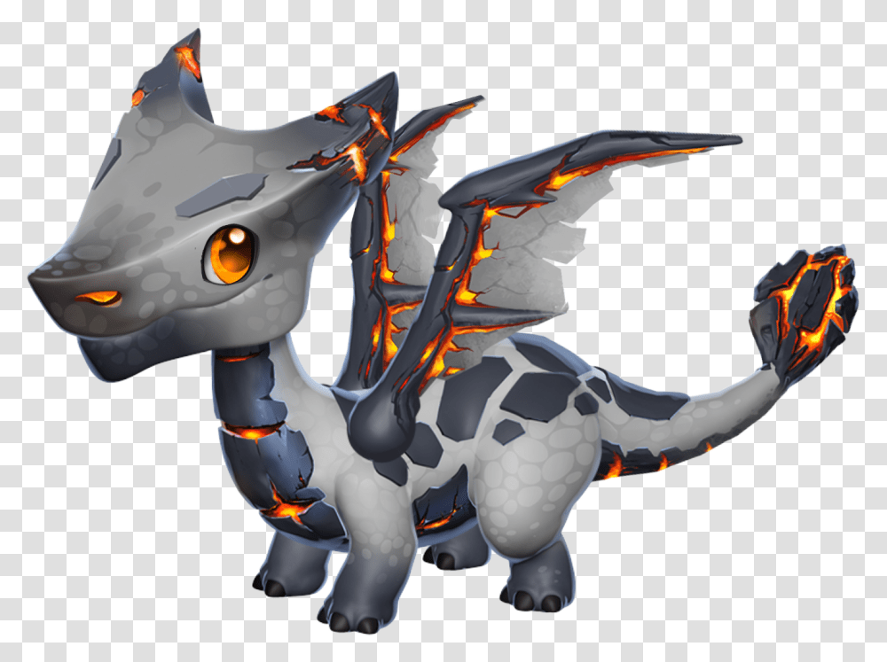 Dragon Mania Legends Ash Dragon, Toy Transparent Png