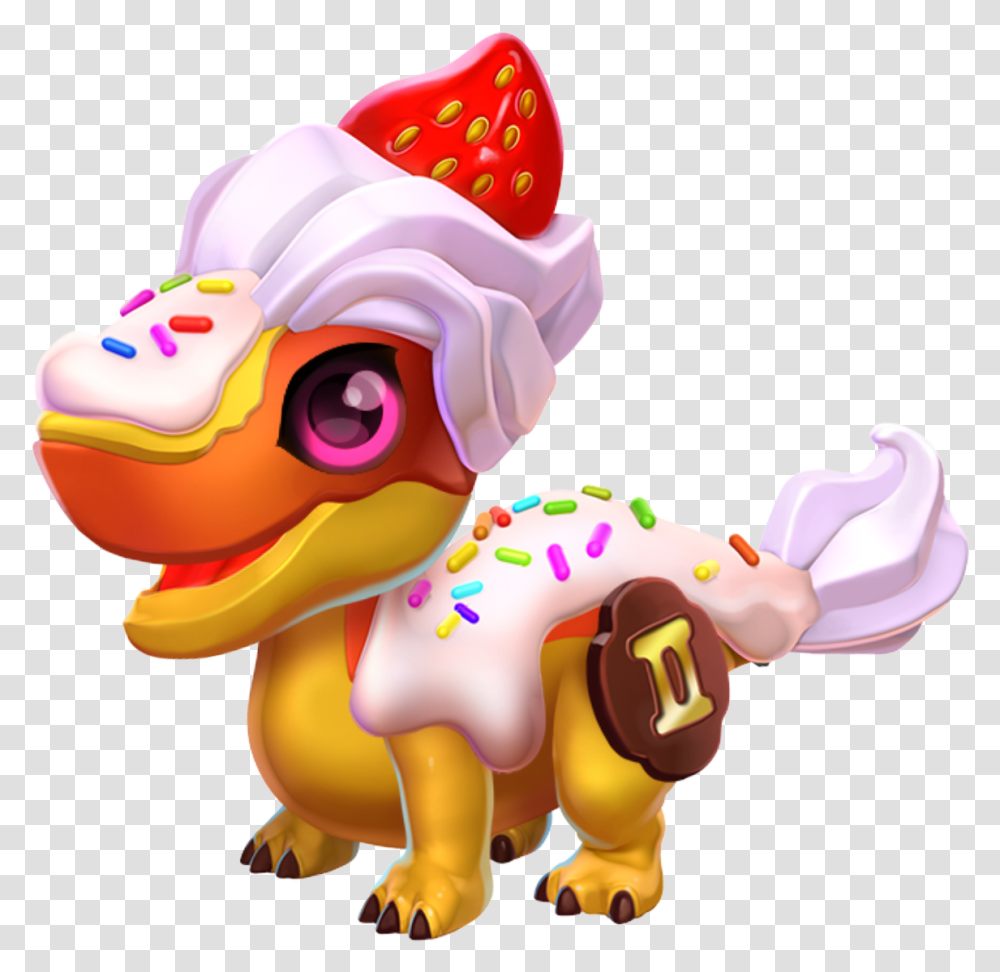 Dragon Mania Legends Cupcake Dragon, Toy, Animal, Mammal, Outdoors Transparent Png