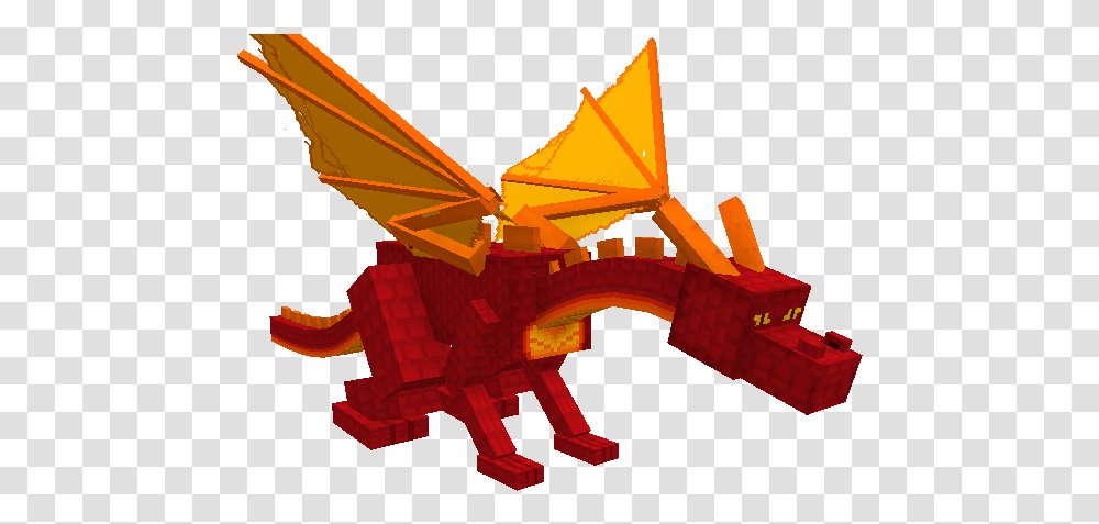 Dragon Mounts Addon Minecraft Red Ender Dragon, Toy, Art, Origami, Paper Transparent Png