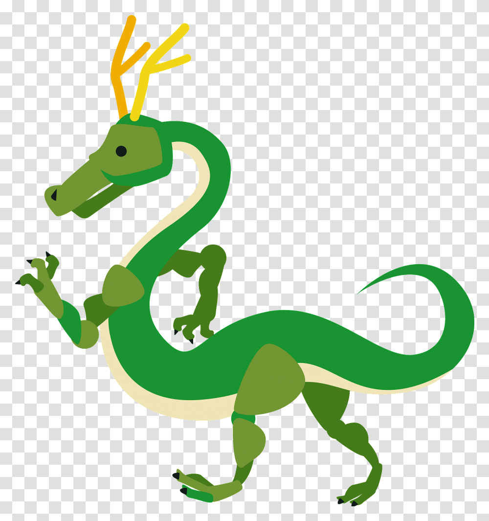Dragon Mythical Creature Clipart Free Download Animal Figure, Gecko, Lizard, Reptile, Green Lizard Transparent Png