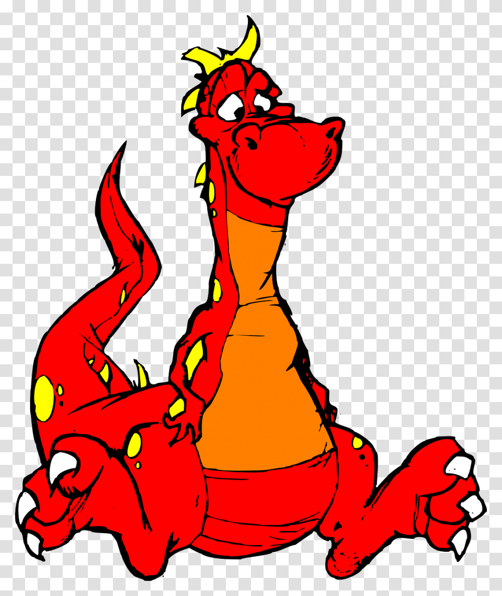 Dragon Mythical Creature Fantasy Animal Monster Welsh Dragon Clip Art, Person, Human, Crowd Transparent Png
