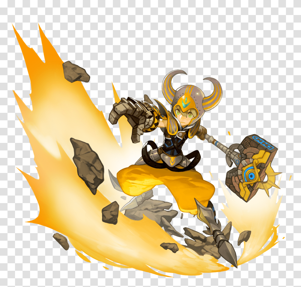 Dragon Nest Mobile Destroyer Clipart Full Size Clipart Dragon Nest Warrior Character, Fire, Flame Transparent Png