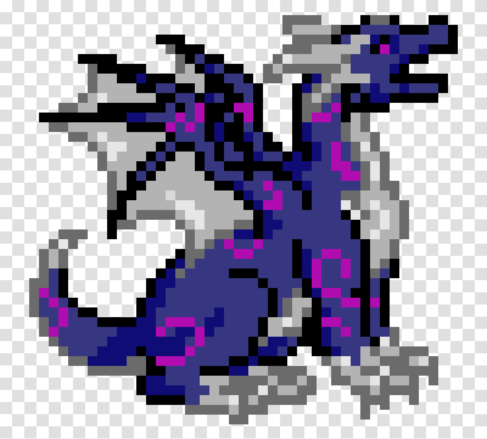 Dragon Pixel Art Minecraft, Rug, Paper Transparent Png