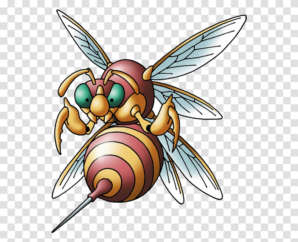 Dragon Quest Bee, Wasp, Insect, Invertebrate, Animal Transparent Png