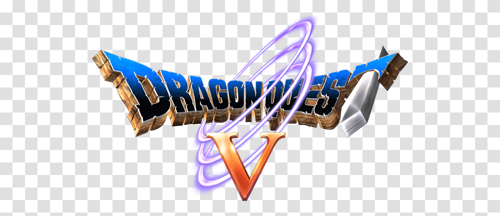 Dragon Quest V Logos Ps2 Dragon Quest V Logo, Graphics, Art, Text, Hand Transparent Png