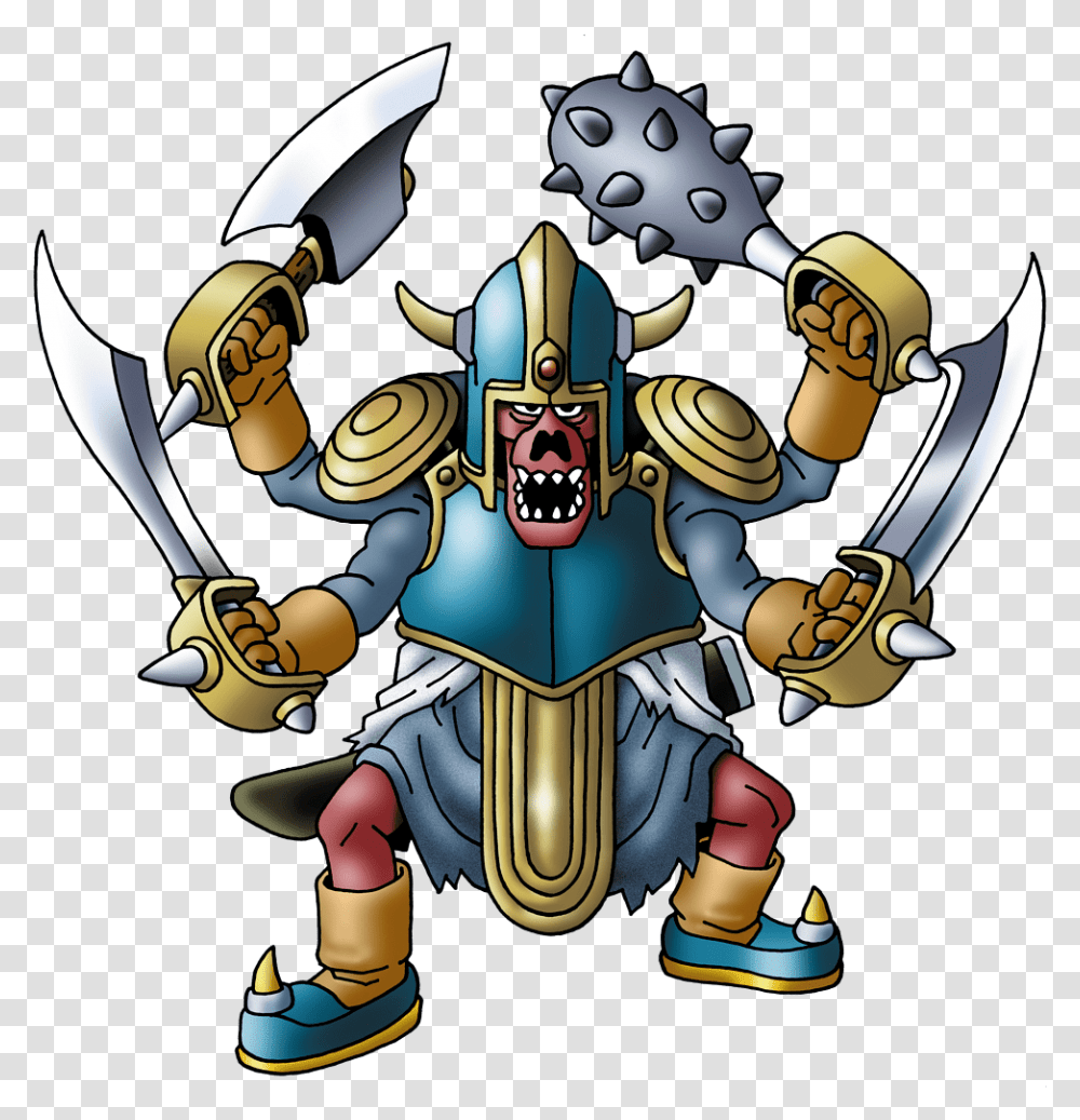 Dragon Quest Warrior Character Zombie Gladiator Dragon Quest Zombie Gladiator, Weapon, Weaponry, Knight, Samurai Transparent Png