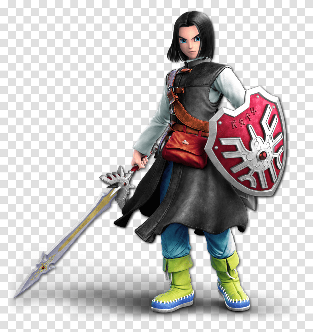 Dragon Quest Xis Hero Super Smash Bros Ultimate Hero, Person, Human, Armor, Knight Transparent Png