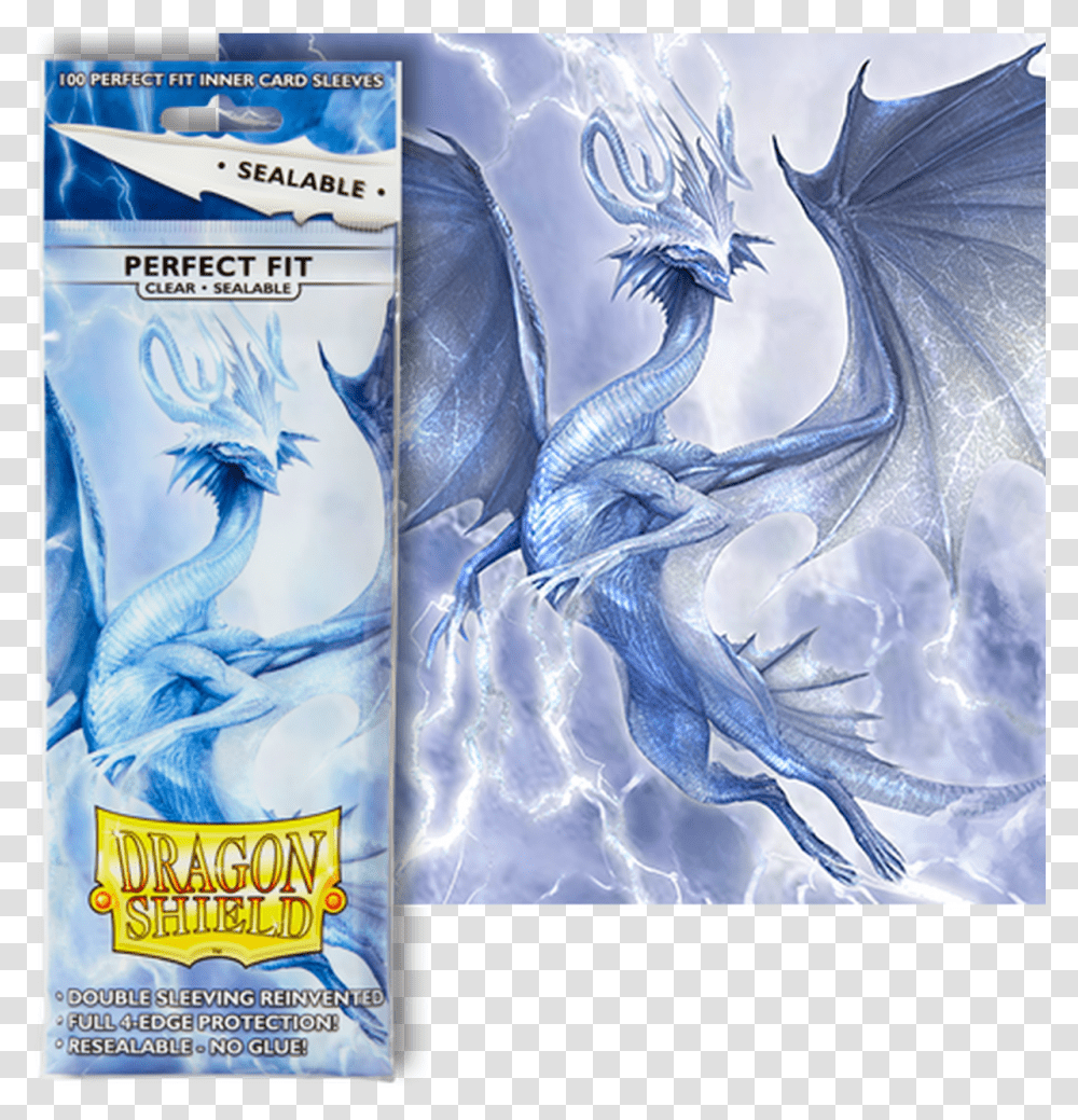 Dragon Shield Sealable Card Sleeves 100 Pack Clear, Painting, Nature Transparent Png