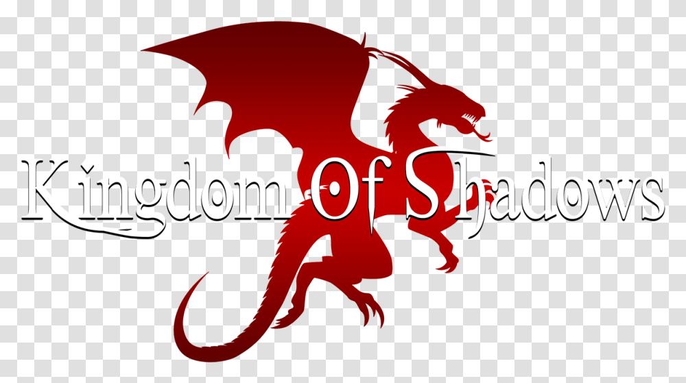 Dragon Silhouette Dragon, Word, Label Transparent Png