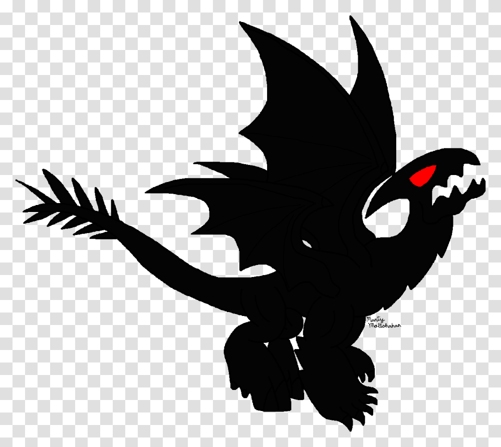 Dragon Silhouette Legendary Creature Supernatural Clip Illustration, Stencil Transparent Png