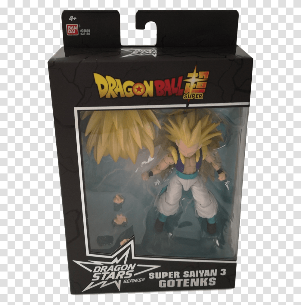 Dragon Stars Series Ball Super Super Saiyan 3 Gotenks 6 Figure Dragon Ball Cell Action Figure, Poster, Advertisement Transparent Png