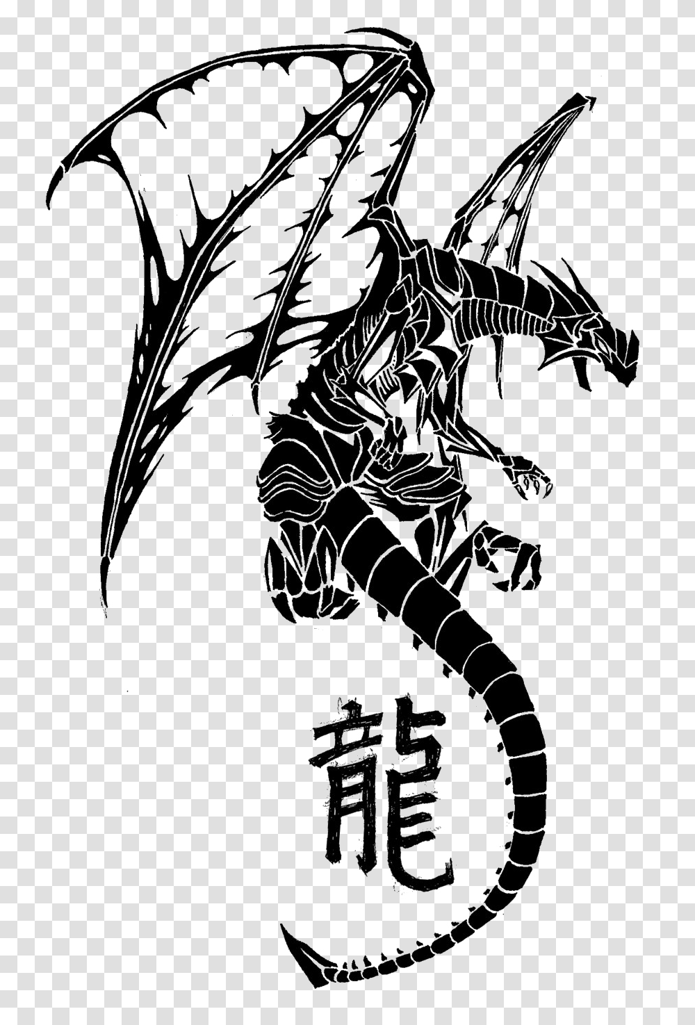 Dragon Tattoo Image Background Arts Transparent Png
