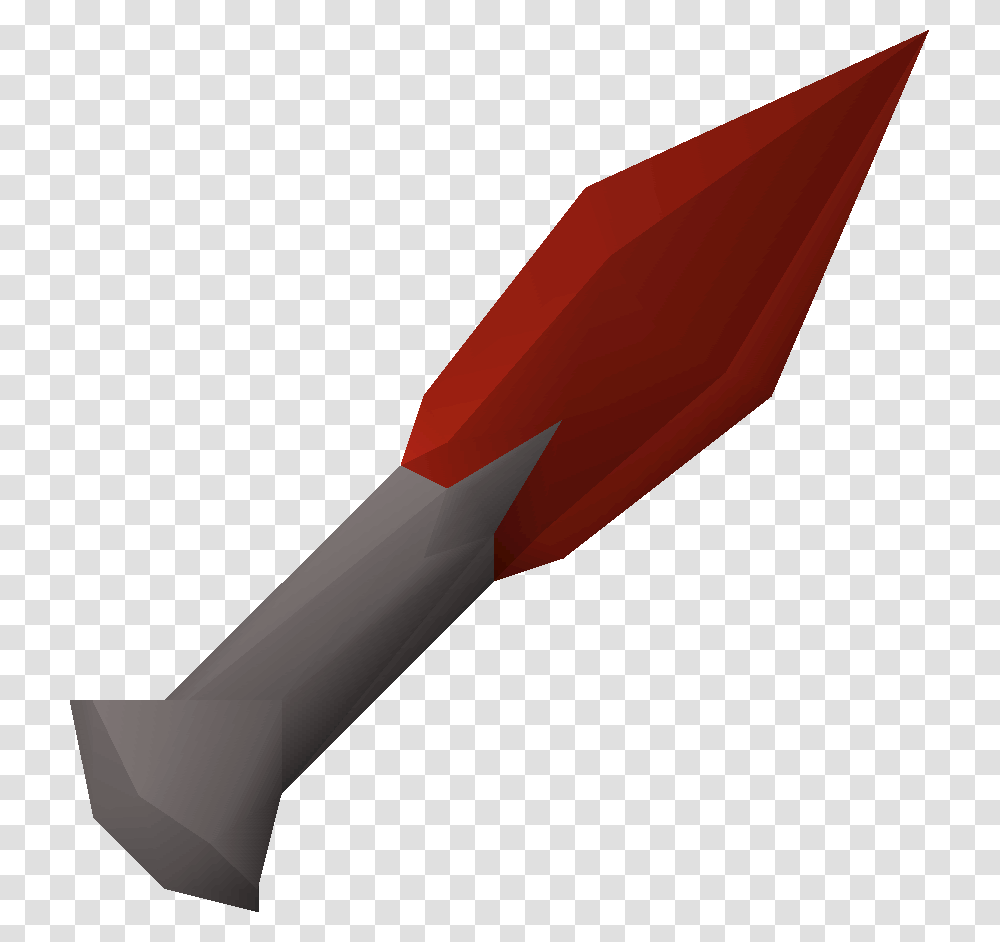 Dragon Throwing Knife Osrs, Weapon, Weaponry, Spear, Arrow Transparent Png