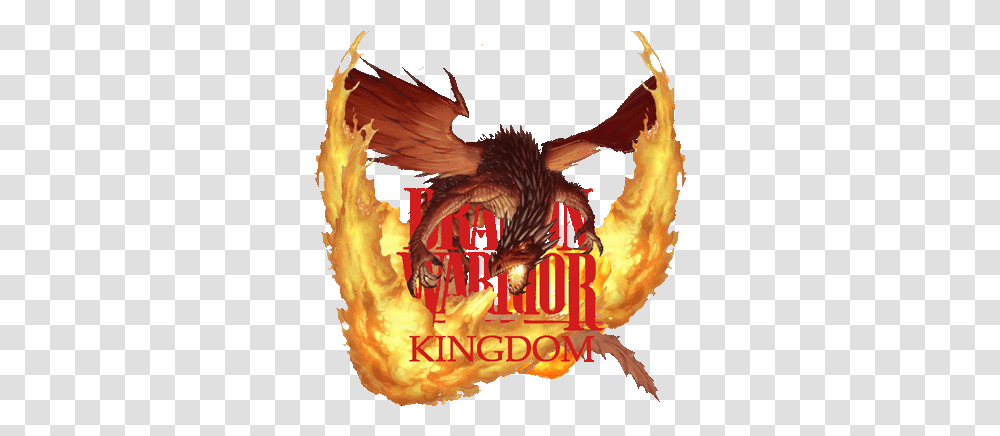 Dragon Warrior Kingdom Dragon Warriors Hd Logo, Flame, Fire, Bonfire Transparent Png