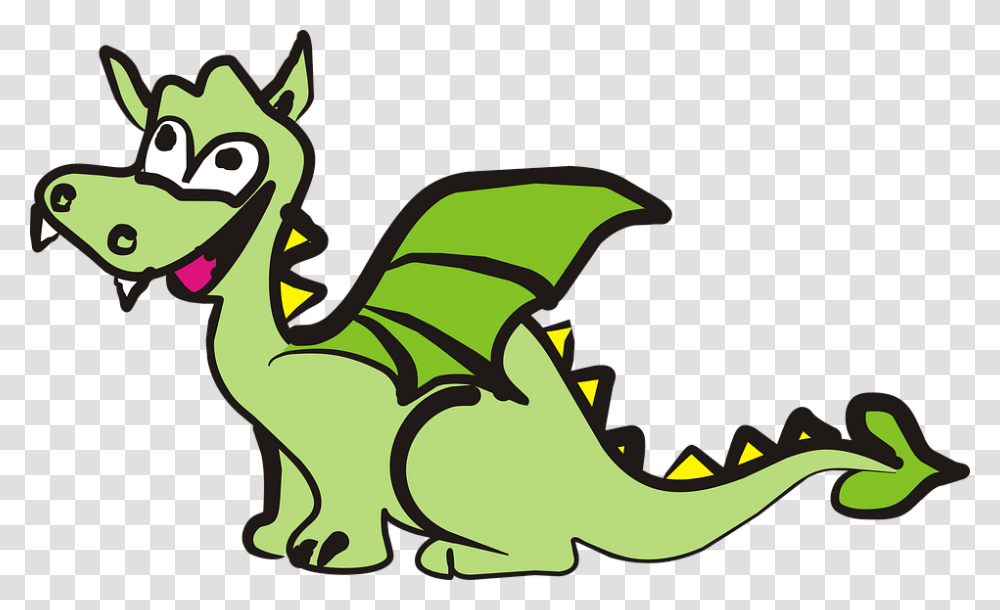 Dragon Wawel Cheerful Animal Legend A Fairy Tale Cartoon Transparent Png