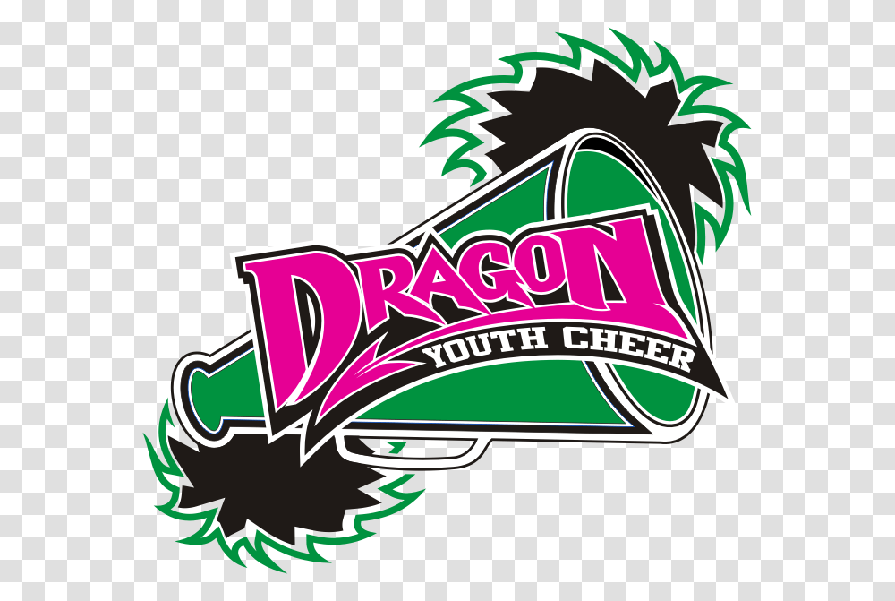 Dragon Youth Cheer Logo Top Dragons Cheer, Label Transparent Png