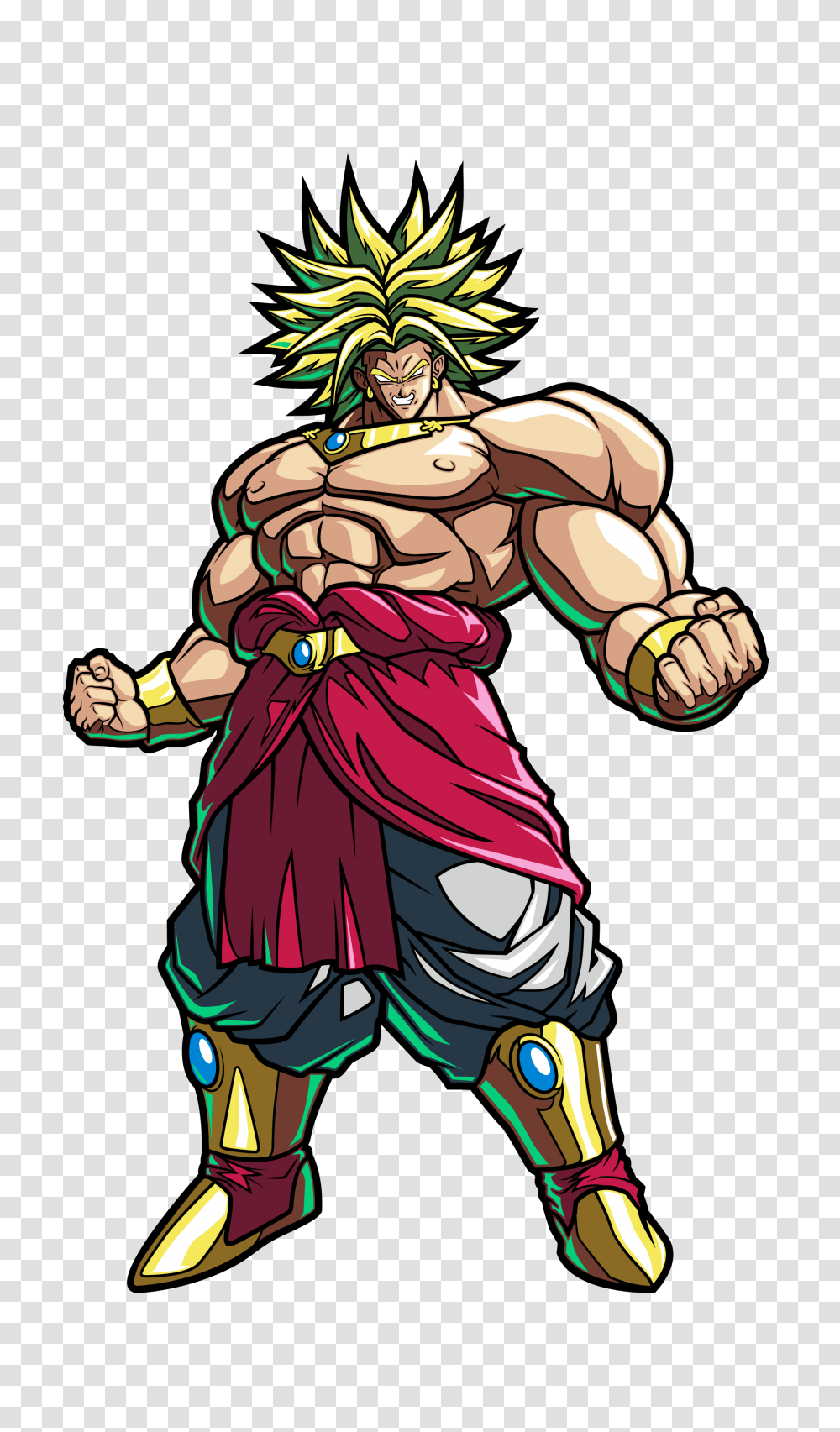 Dragonball Fighter Z Broly 3 Standard Figpin 174 Dragon Ball Fighters Broly, Comics, Book, Person, Clothing Transparent Png