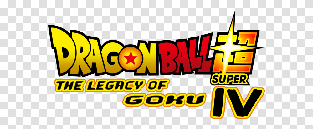 Dragonball Super Legacy Of Goku Iv Logo Dragon Ball Super Legacy Of Goku 4, Text, Pac Man Transparent Png