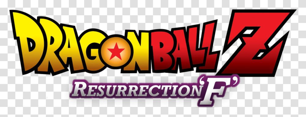 Dragonball Z Resurrection F Netflix Dragon Ball Z, Text, Alphabet, Symbol, Word Transparent Png