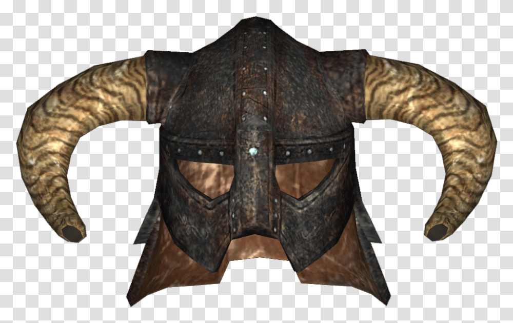 Dragonborn Helmet 4 Image Mask, Bronze, Elephant, Wildlife, Mammal Transparent Png