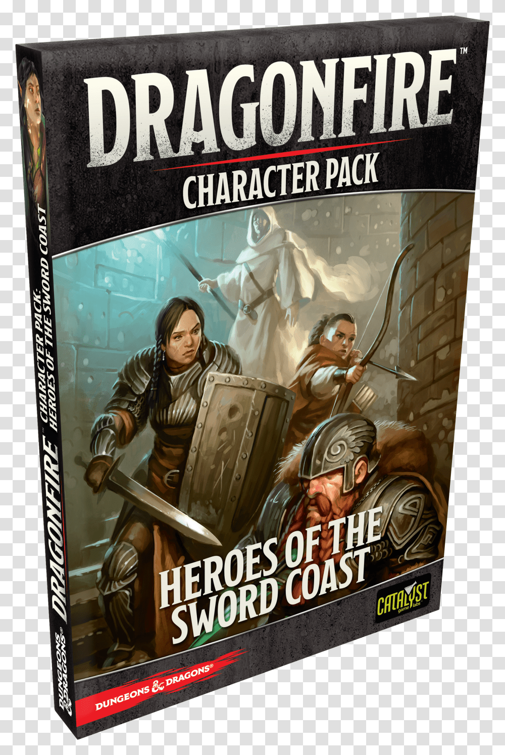 Dragonfire Character Pack Heroes Of The Sword Coast Transparent Png