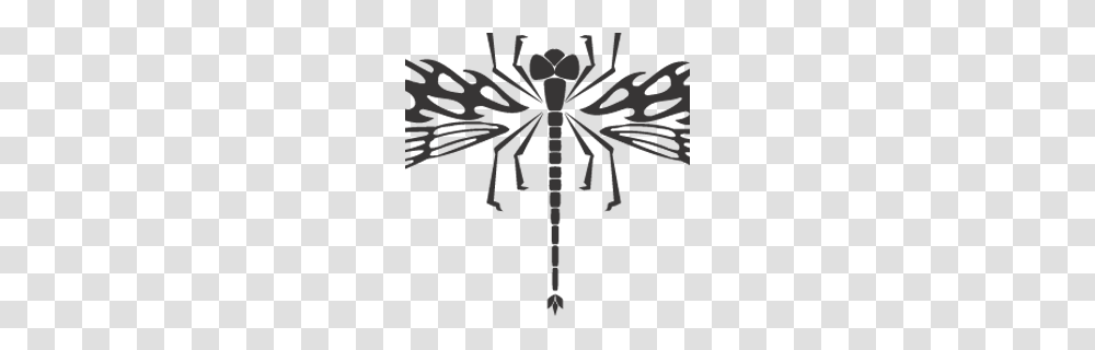 Dragonfly Clipart Black And White, Gray, World Of Warcraft Transparent Png