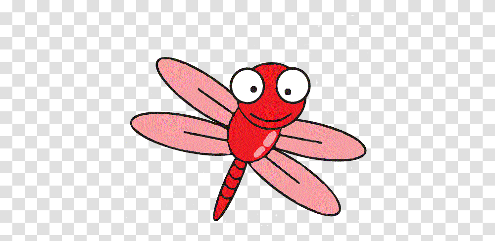 Dragonfly Clipart Pink Dragonfly, Insect, Invertebrate, Animal, Anisoptera Transparent Png