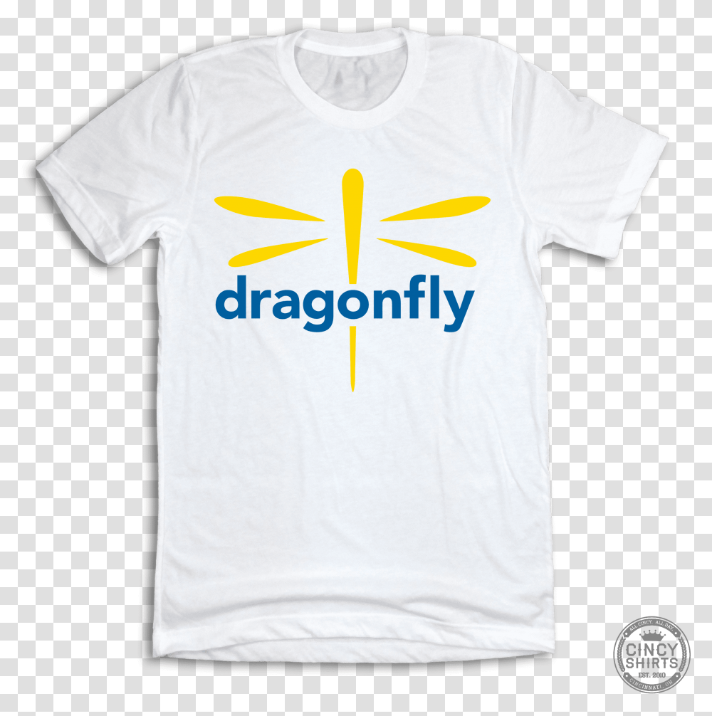 Dragonfly Foundation Logo Active Shirt, Clothing, Apparel, T-Shirt, Person Transparent Png