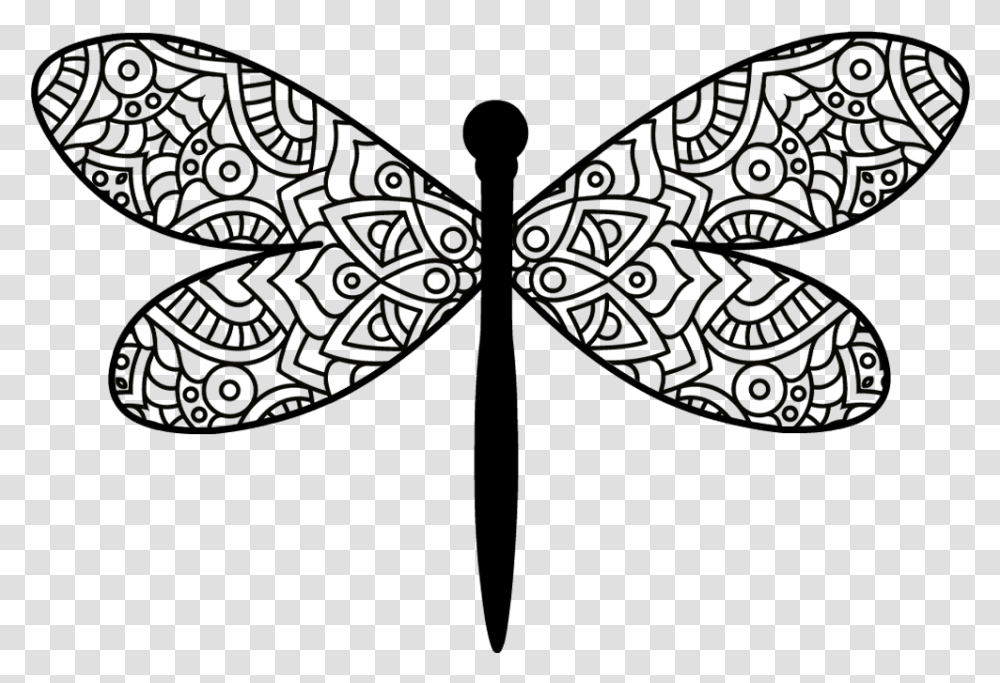 Dragonfly Mandala Svg Free, Face, Lingerie, Underwear Transparent Png