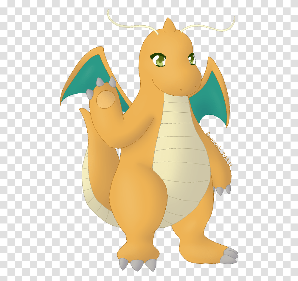 Dragonite By Fawn Cat On Newgrounds Dragon, Animal, Wildlife, Mammal, Aardvark Transparent Png