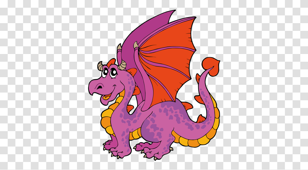 Dragons With Flames Clip Art Images Are Cartoon Dragon Transparent Png