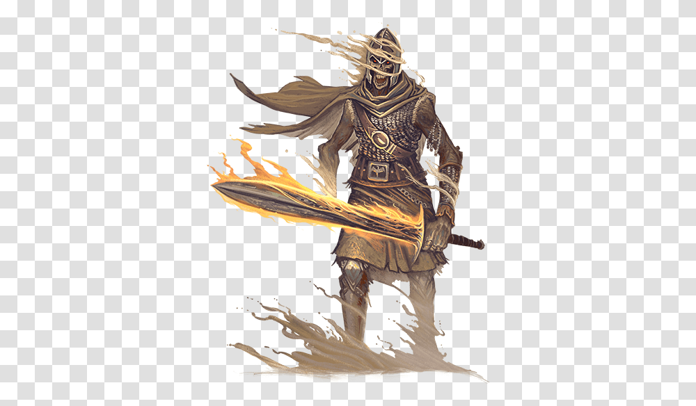 Dragonscarred Dead Monsters Archives Of Nethys Skeleton Champion Pathfinder 2e, Person, Human, Bird, Animal Transparent Png