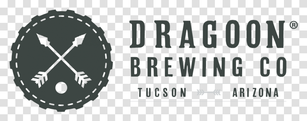 Dragoon Brewing Co Logos - Company Gear, Text, Clock Tower, Building, Alphabet Transparent Png