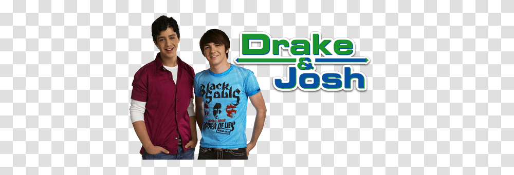 Drake And Josh Tv Drake Drake And Josh, Person, T-Shirt, Pants Transparent Png