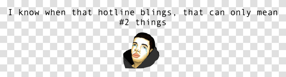Drake Crying, Person, Poster Transparent Png