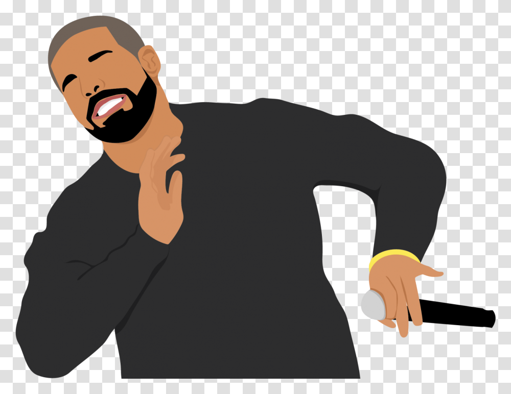 Drake Drake, Face, Person, Hand, Sleeve Transparent Png