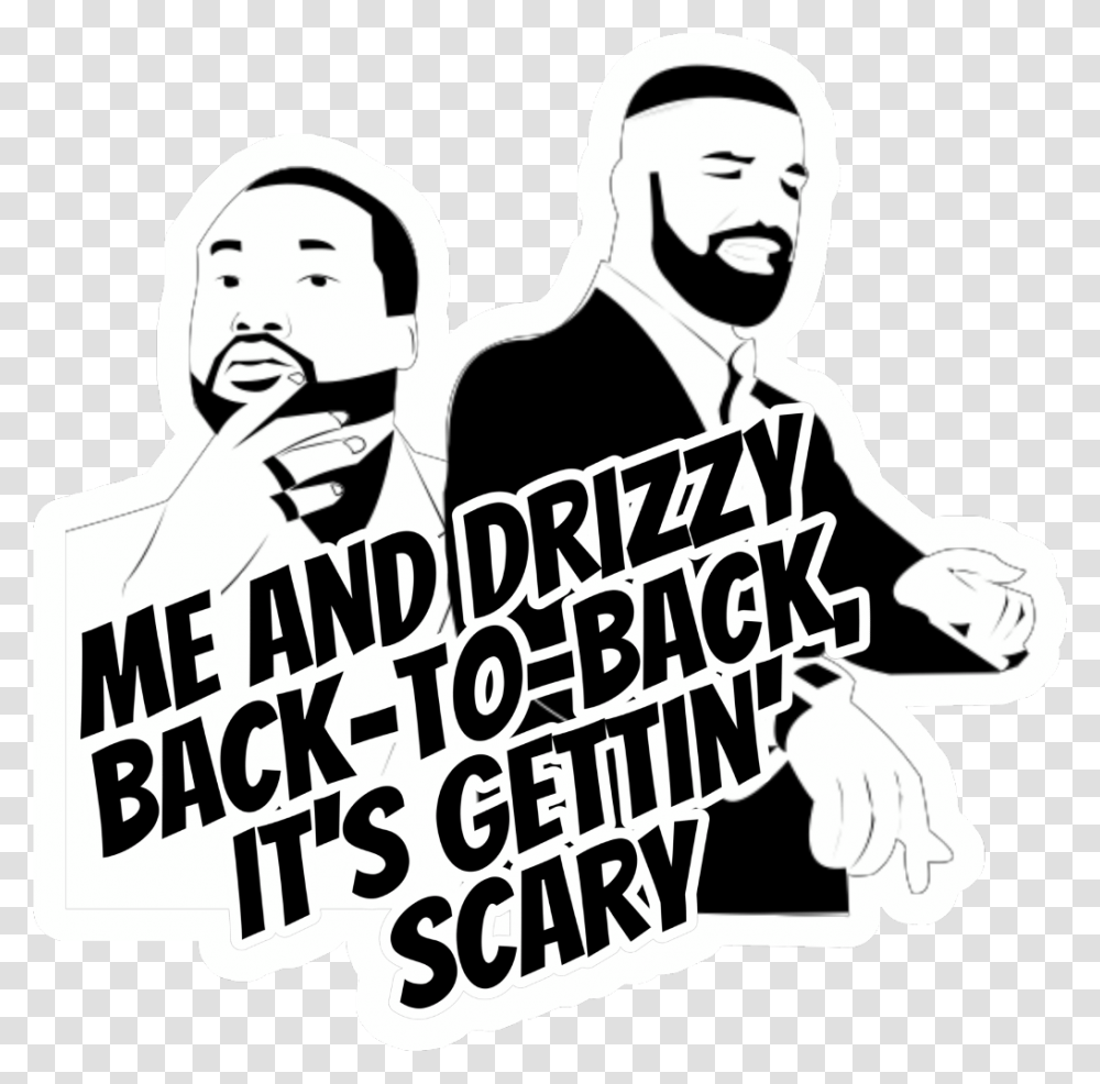 Drake Meekmill Goingbad Freetoedit Shark, Person, Hand, Face Transparent Png