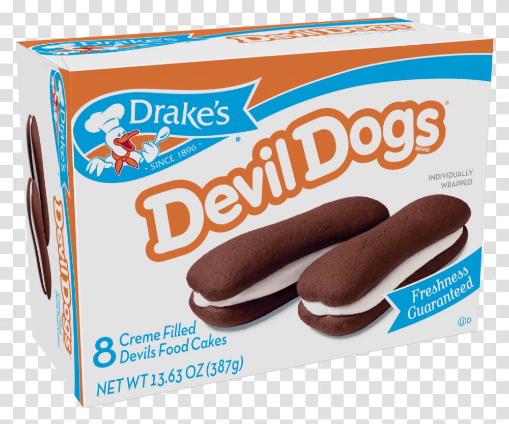 Drake S Devil Devil Dogs, Dessert, Food, Sweets, Confectionery Transparent Png